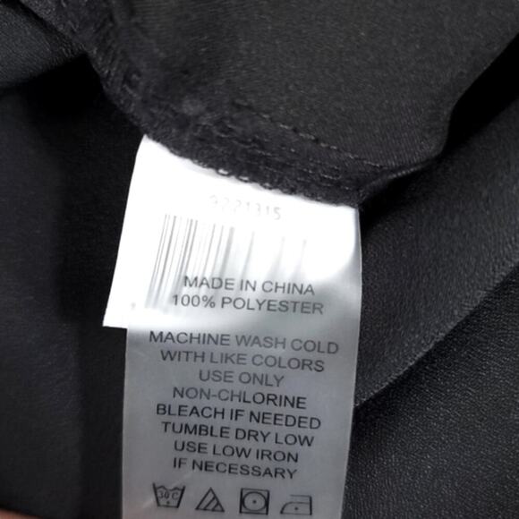 Vince Camuto Rich Black Ankle Pants - Picture 7 of 8